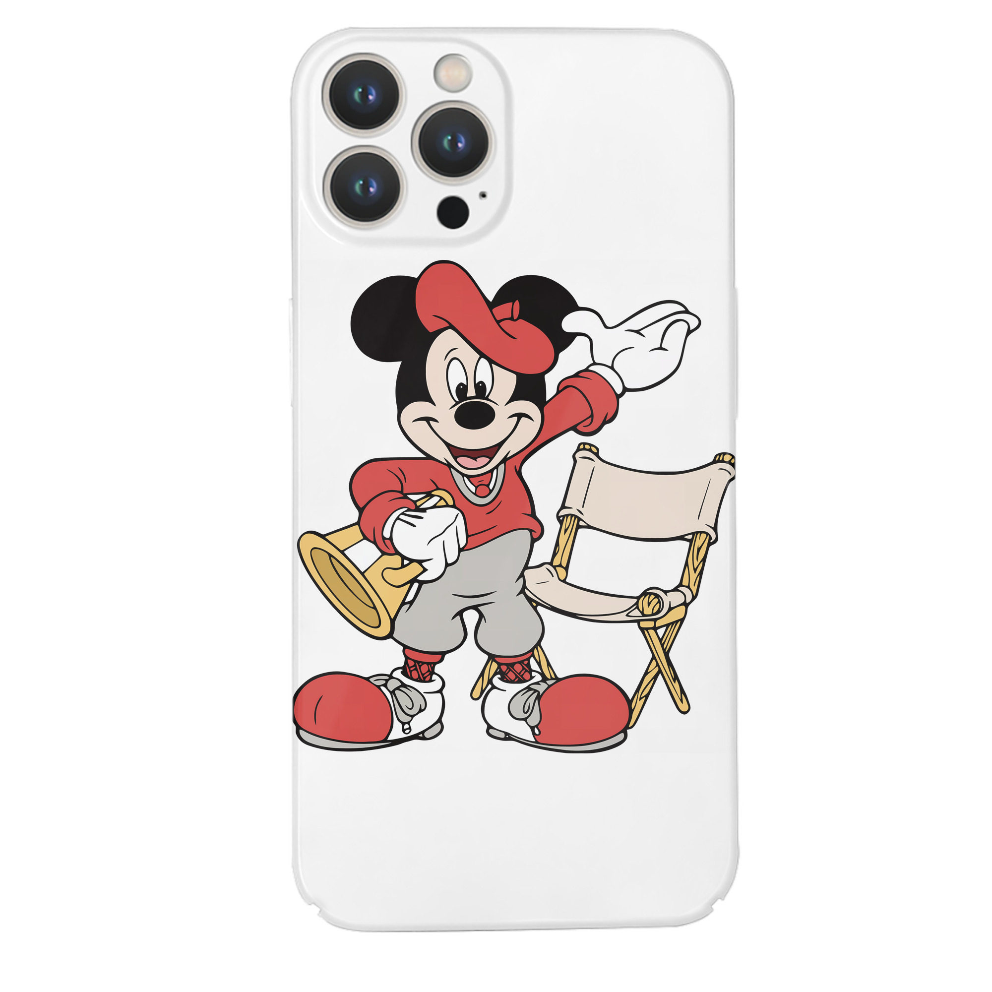 （画像用） ミッキーマウス Mickey Mouse 【iPhone 14シリーズ対応】ハードケース